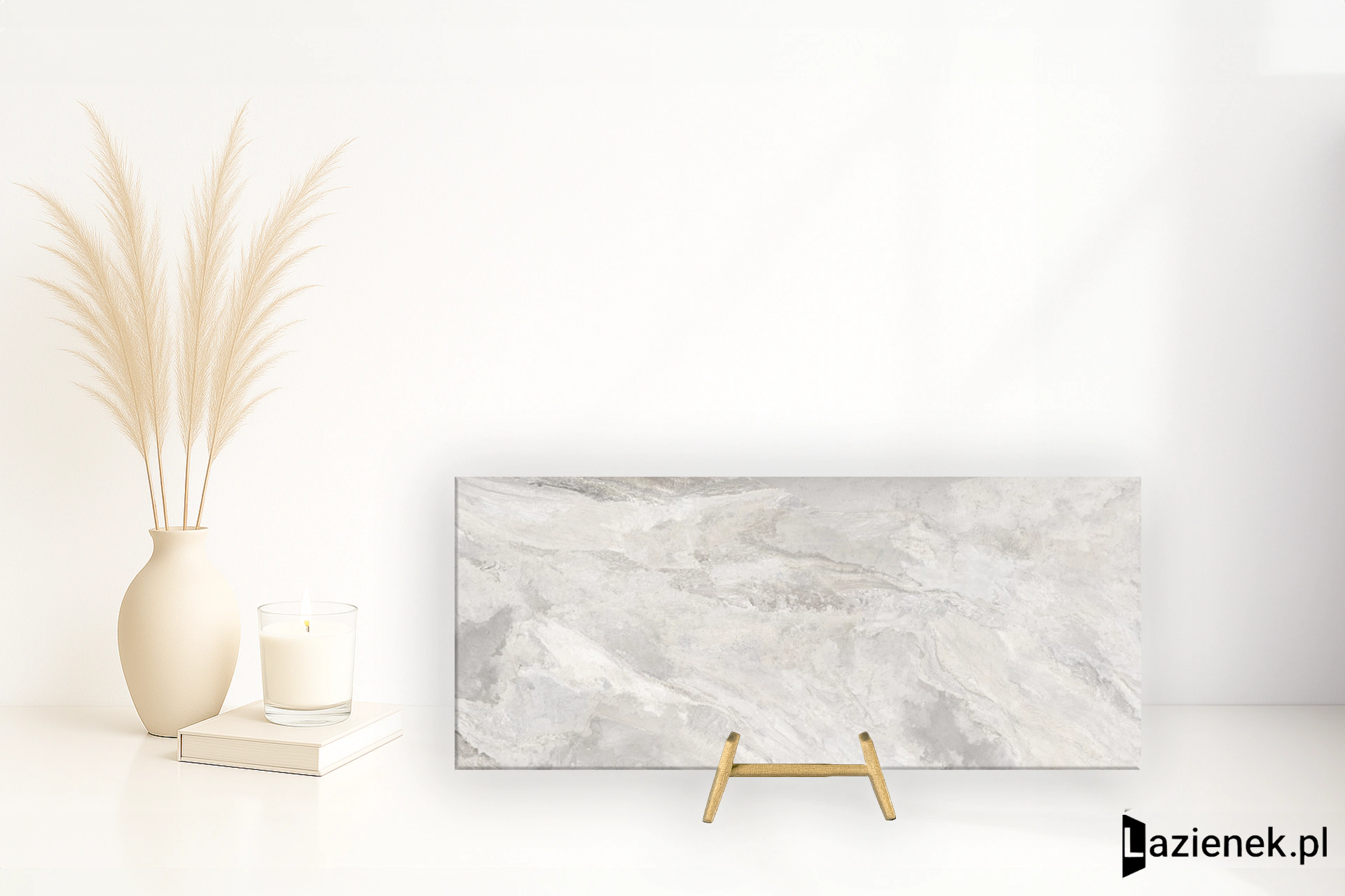 La Fabbrica Ava Deep Stone White matowa 120x280 cm gr. 6 mm - płytka rektyfikowana / (L)204012
